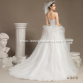 Luxury Crystal luxury china Long Tail Ball Gown wedding-dress